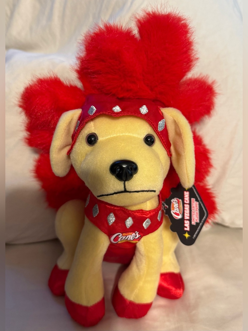 Raising Canes Limited Edition Vegas Showgirl Plush